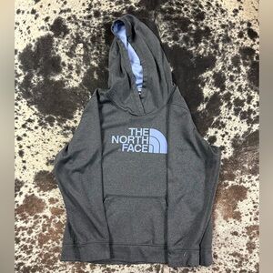 North Face Grey Sweatshirt With Purple Label